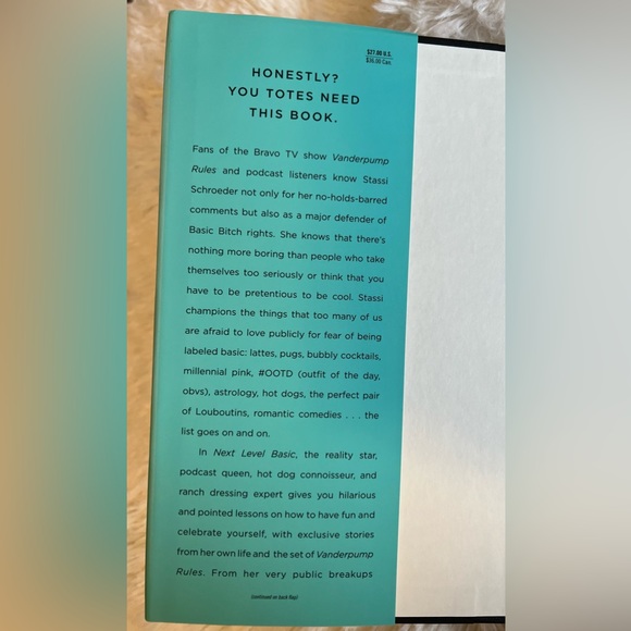 Stassi Schroeder fm Vanderpump Rules Next Level Basic hardcover book - Picture 3 of 6